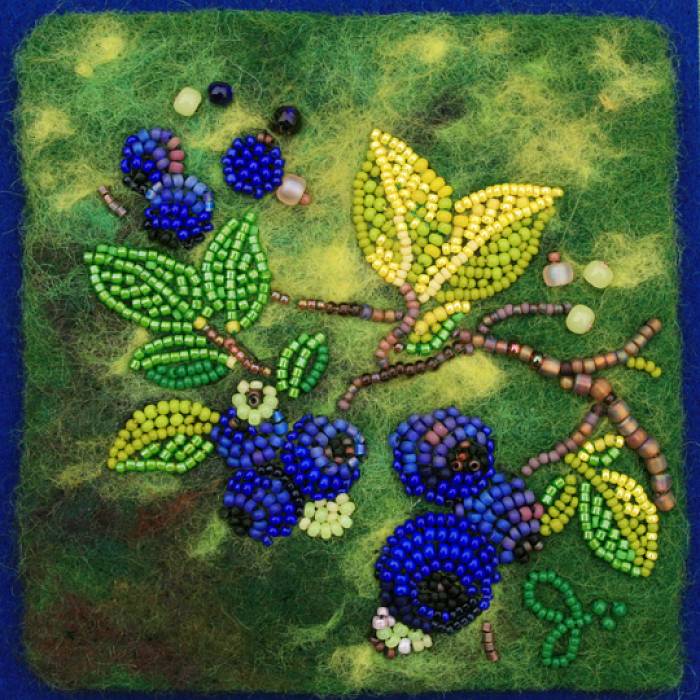 Teaser image for Bead Embroidery and Needle Felting Immersion