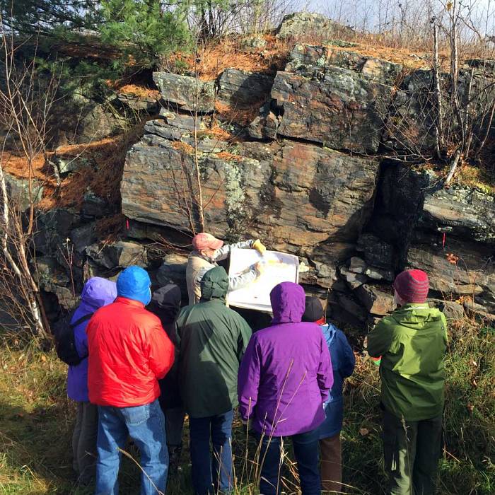 Teaser image for Geology Up the Trail: Exploring the Ancient History of the Gunflint Trail