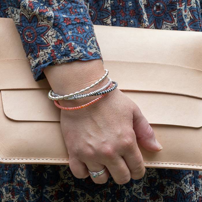 Teaser image for Hand-Sewn Leather Clutch
