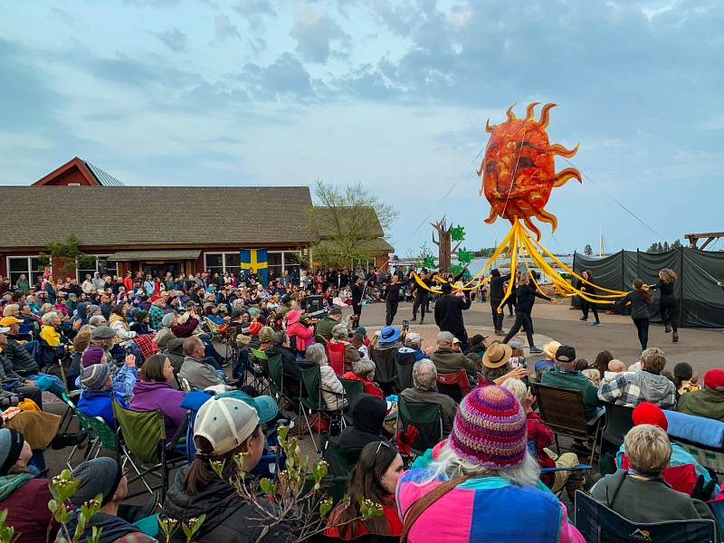 Summer Solstice and Wooden Boat Festival