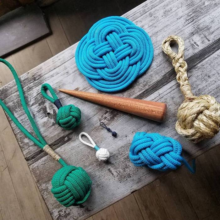 Teaser image for Knots: Intro to Fancywork: Wooden Boat Show Mini Course