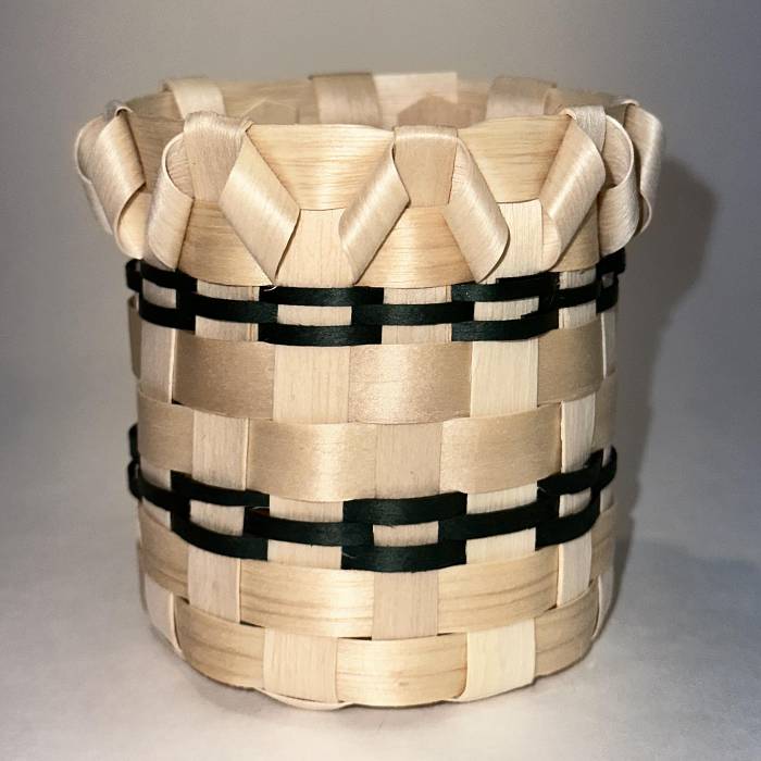 Teaser image for Traditional Fancy Black Ash Basket: Mini Course