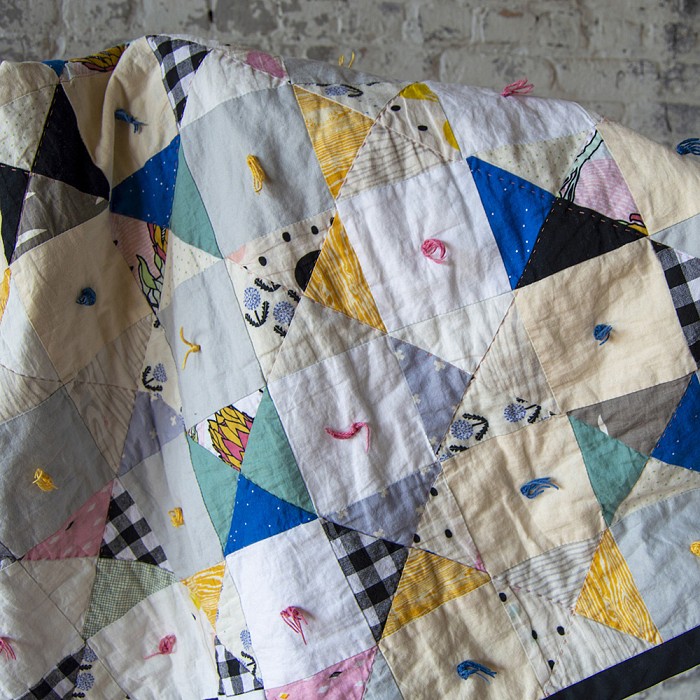 Teaser image for Nothing New: Make a Quilt from Old Clothes