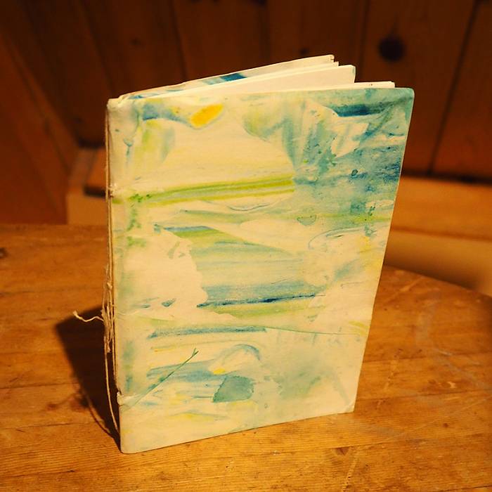 Teaser image for Paper Marbled Journals for Kids