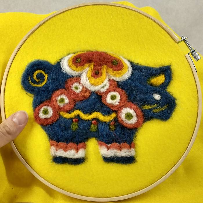 Teaser image for Rosemaling in Fiber: Dala Pig Online Course