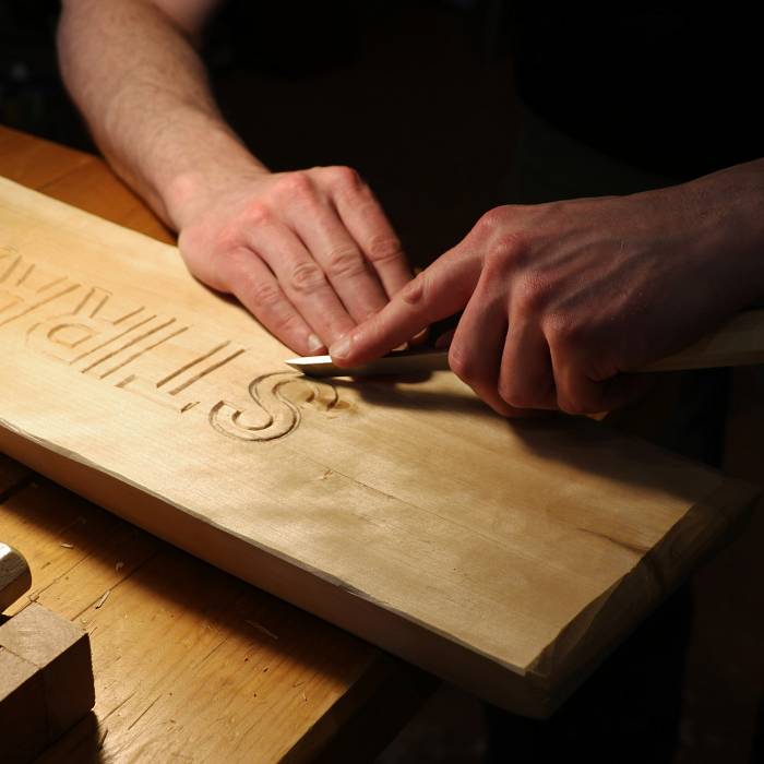 Teaser image for Hand-Carved Wooden Signs