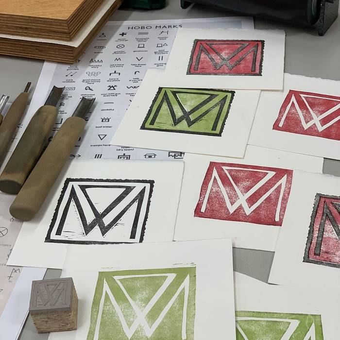 Teaser image for The Authority of Stamping: Printmaking Workshop