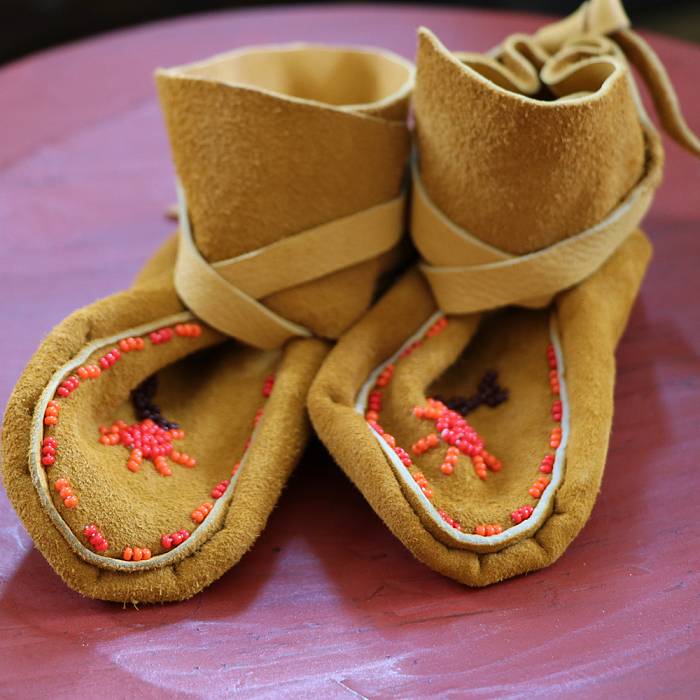 Teaser image for Anishinaabe-Style Beaded Baby Moccasins: Online Course