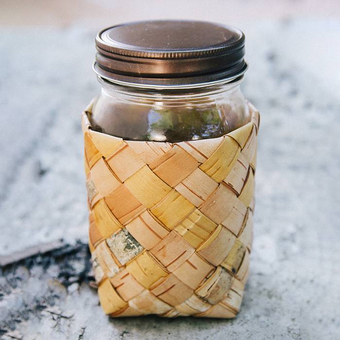 Teaser image for Birch Bark Cozy for Containers