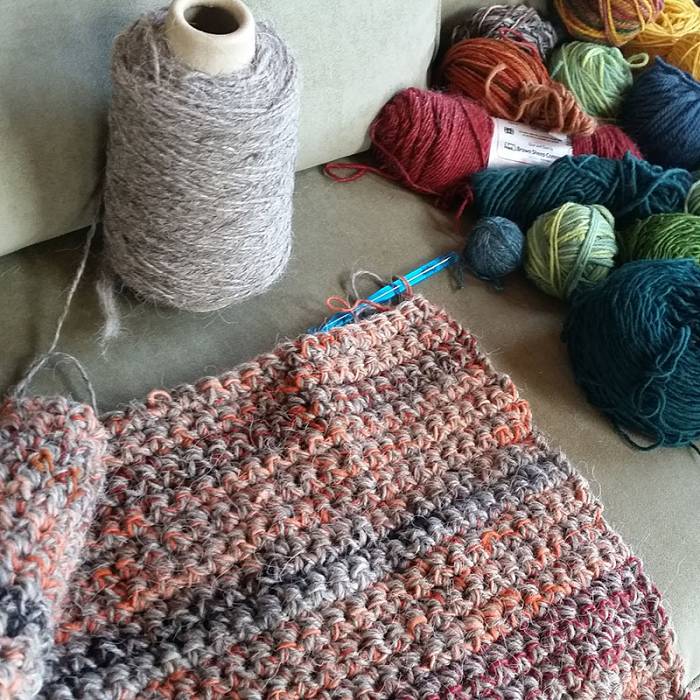 Teaser image for Felted Crochet Wool Rug: Online Course