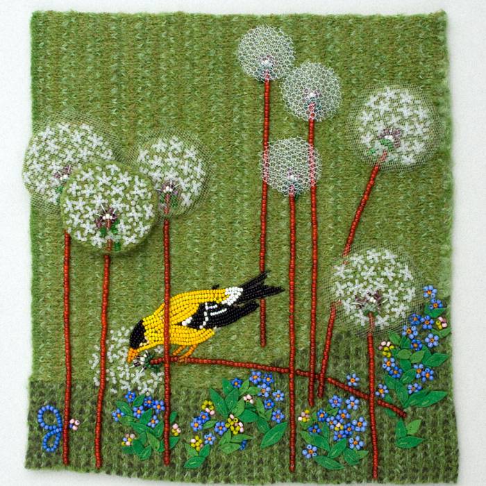 Teaser image for Flowers & Fauna of the North Woods Through Bead Embroidery