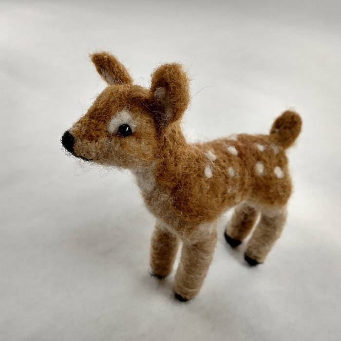 Teaser image for Intermediate Needle Felting - Fawn: Online Course