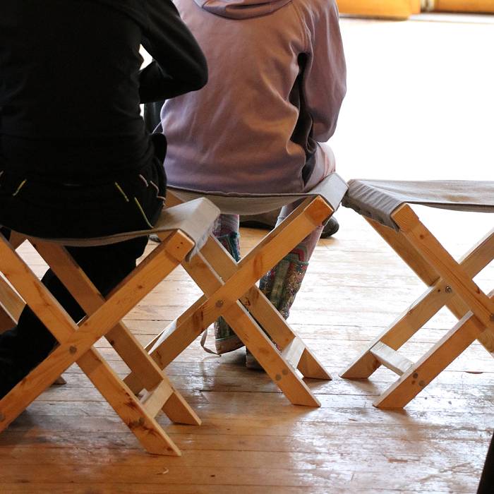 Teaser image for Kids Only - Let Us Be Seated: Build a Folding Stool