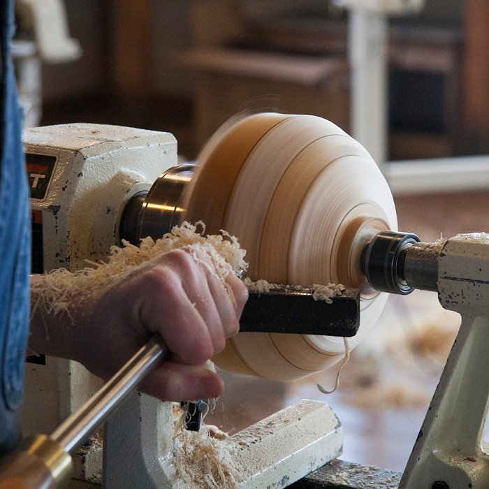 Teaser image for Families at the Lathe: Intro to Woodturning