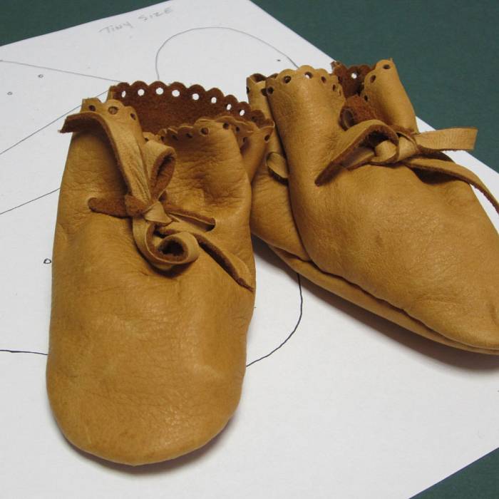 Teaser image for Sewing Deer Hide Baby Booties