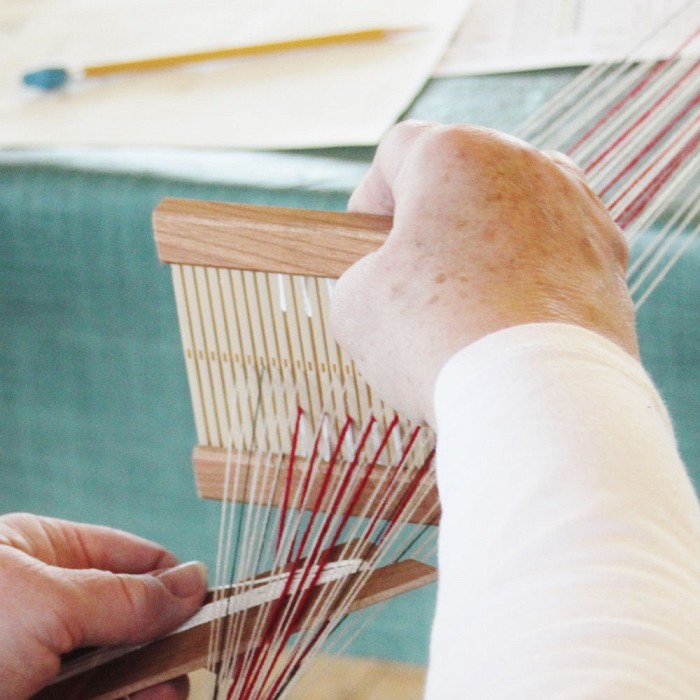 Teaser image for Woven, Decorative Bands: Weaving on the Modified Rigid Heddle