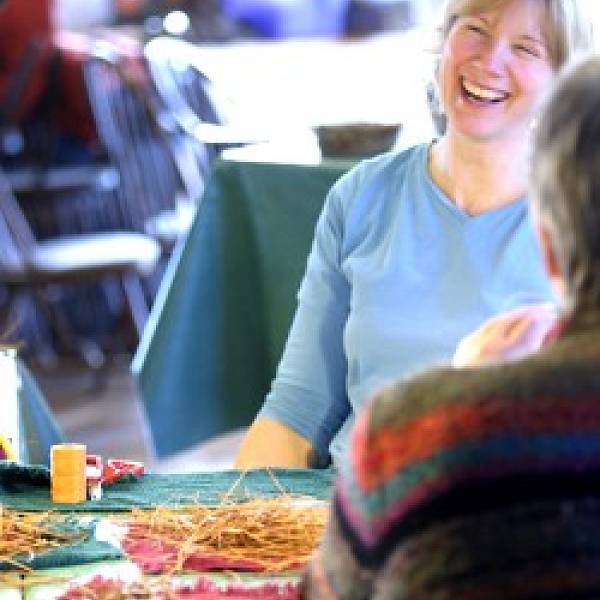 North House Folk School photo of instructor, Paula Sundet Wolf